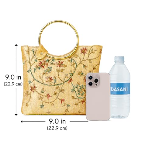 Indian Ethnic Cross-body Bag for Women | Handcrafted, Embroidered, Perfect for Weddings & Special Occasions3