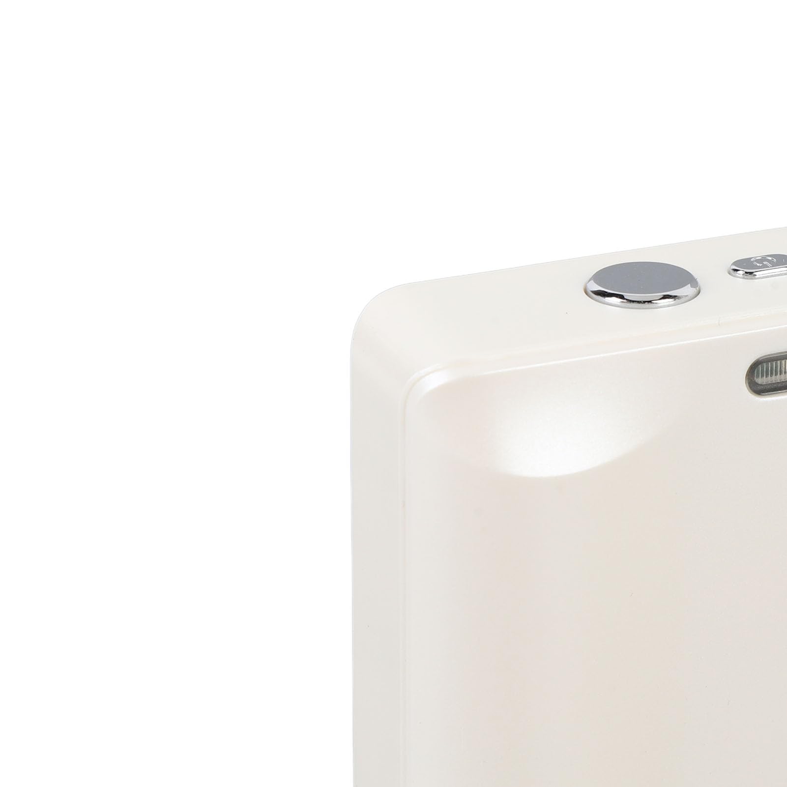 Camera Digitale Compatta da 6k 64MP con Autofocus, Zoom 18x e Schermo da 2,8 Pollici-Point e Fotocamera per la Fotografia di Viaggio (WHITE)