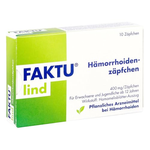FAKTU lind Hämorrhoidenzäpfchen 10 St