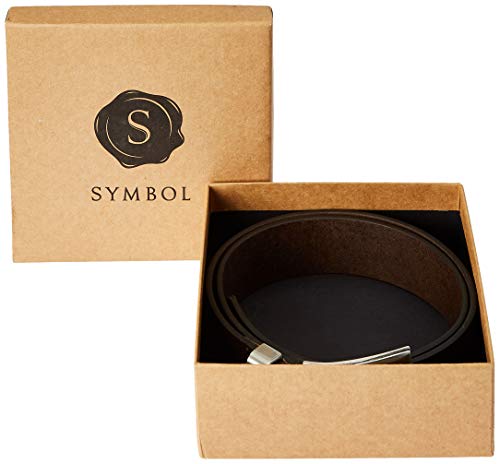 Image of Amazon Brand - Symbol Men's leather Casual Non Reversible Belt
