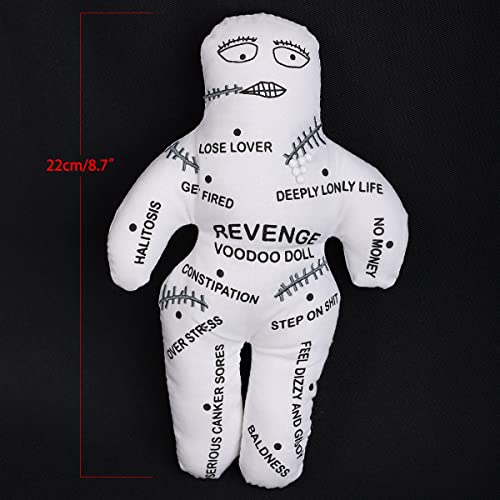 Muñeco Vudú unisex para adulto con alfileres miniatura 2