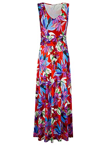 Alba Moda Strandkleid Erwachsene-Weiblich Figurbetont Orange 38
