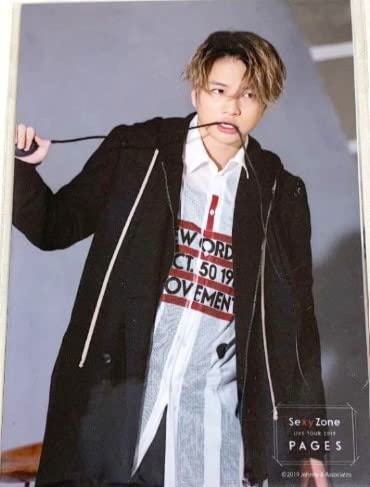 Amazon | 菊池風磨 Sexy Zone セクゾ グッズ LIVE TOUR 2019 PAGES