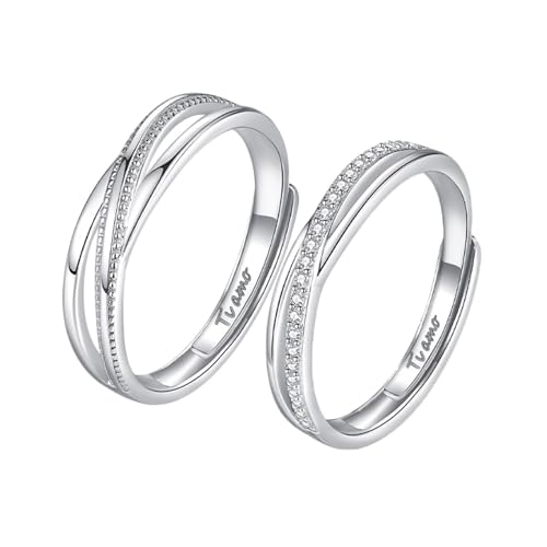 Alliance argent homme femme pour célébrer votre union au quotidien