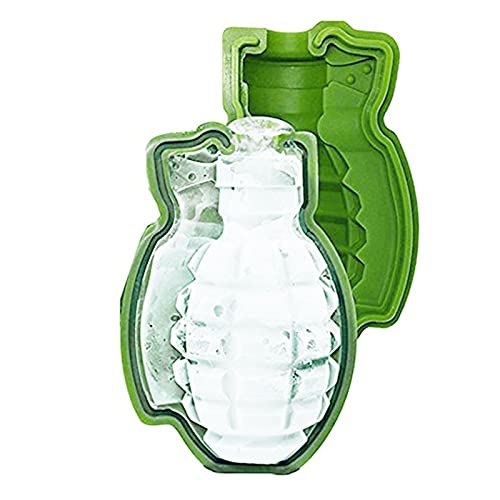 Molde de silicona para hielo granada 3D miniatura 5