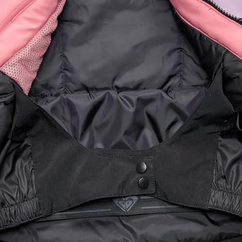 Roxy Girls' Heavyweight Ski Snow Hooded Jacket, Insulated & Waterproof4