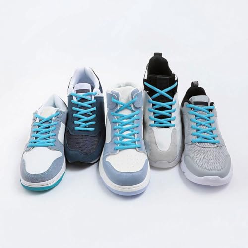 Image of VSUDO 1 Pair Oval Sneaker Shoelaces or Running Shoe Laces, Basketball Shoe Lace, Sport Shoestring or Athletic Shoe String