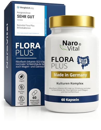 Darmkur* Probio Kulturen Komplex Hochdosiert - Mit Lactobacillus & Bifidobakterien - 23 Bakterienstämme ohne Inulin, 600 Mrd. KbE je Dose | 60 magensaftresistente Kapseln - Für 2 Monate Darmkur* Probio Kulturen Komplex Hochdosiert - Mit Lactobacillus & Bifidobakterien - 23 Bakterienstämme ohne Inulin, 600 Mrd. KbE je Dose | 60 magensaftresistente Kapseln - Für 2 Monate