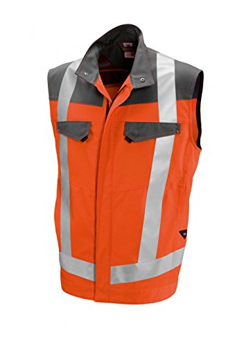 Chaleco cuello alto BP para evitar enganches con cremallera oculta