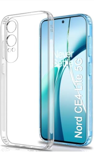 Image of Soft Silicone TPU Back Cover Compatible with OnePlus Nord CE4 Lite 5G