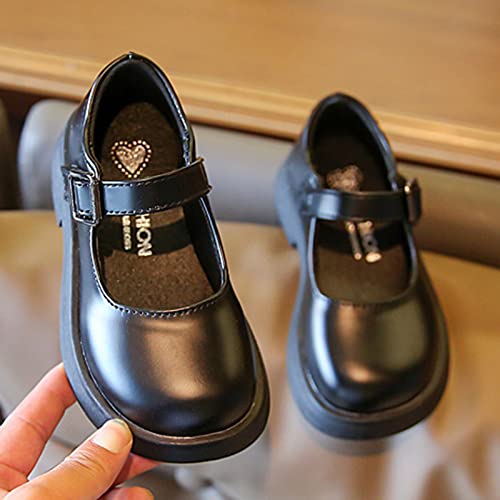 Baby Girls Mary Jane Shoes with Soft Soles Slip on Classic Wedding Dress Mary Jane Lightly Baby Comfort Sneaker Shoes Little/Big Girls4