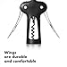 OXO Good Grips Winged Corkscrew and Bottle Opener, Black