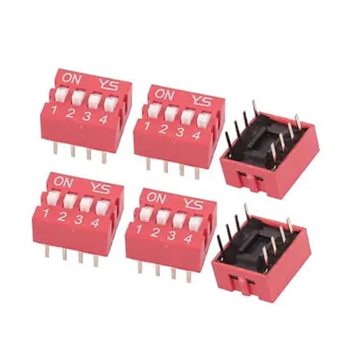 Interrupteur DIP 8 bornes à glissière haute précision pour routage