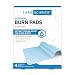 Care Science Hydrogel Sterile Burn Pads & Wound Dressing for Burn Relief, 4 ct | Instant Cooling Relief for Minor Burns