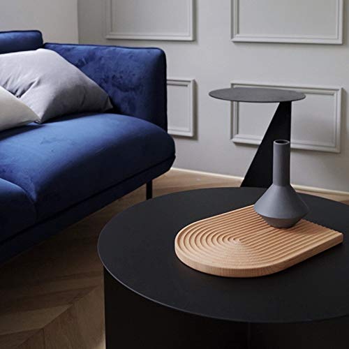 Decorative Wood Charcuterie Board, Wooden Serving Board, Kitchen Shelf Decor (Oval) #TOP6