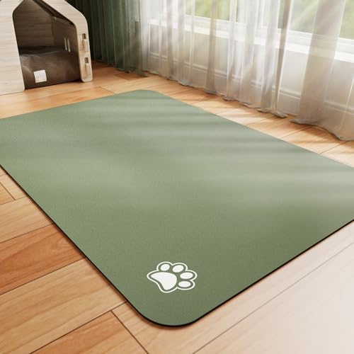 HotLive Dog Food Mat - Absorbent Cat Mat for Food
