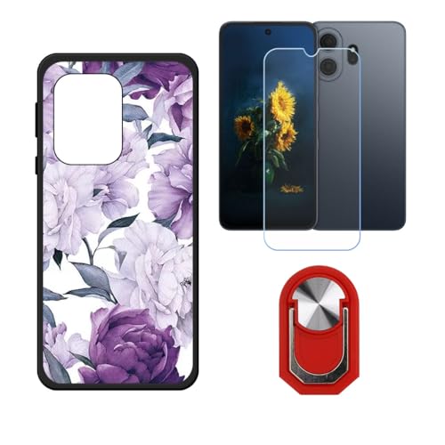 BMPNLSZ �K�p TCL NxtPaper 70 Pro�p+HD�����K���X�ɓK�����ėpTPU�P�[�X�A�V���J�Q���P�[�X�o���p�[�ی�o�b�N�P�[�X-�ɓK����9�d�x�X�N���C�u�h�~�X�N���[���v���e�N�^(6,9") + ���O���\�Ŕėp�I��360�x��]�\�ȃX�e