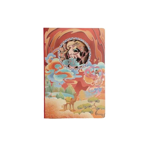 Carnet de compte A5 cerf en 3D un cadeau idéal d'organisation