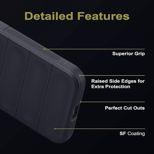 Image of amazon basics Mobile Cover for Realme Narzo 60 5G | Full Camera Protection | Liquid Silicon Case | Flexible Bumper Case for Realme Narzo 60 5G (Grey)