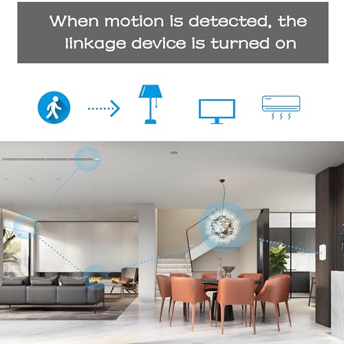 PHOVOLT Detector de movimiento WiFi con correa, detector de movimiento inteligente para la seguridad del hogar, detector de movimiento inalámbrico (1p) - imagen 2