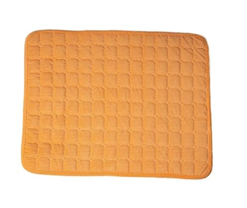 Tapis pour animaux thermorégulateur et antidérapant orange - 2