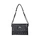 JOZZYAPA Skull Purse Gothic Purse Studded Spooky Punk Coffin Goth Rivet Purses and Handbags Tote Handbag Crossbody Satchel Shoulder Bag Clutch Purse Wallet Messager Bag Skull Gifts for Women, Black
