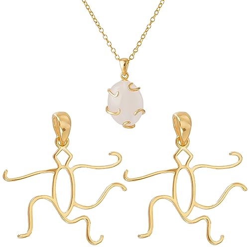 BENECREAT 2 Piezas 925 Plata de Ley 5 Garras Colgante Hueco Engarzado de Cabujones, Hecho a Mano Twist para Nuggets DIY Collar Joyas, 25 x 24 x 1 mm de Oro