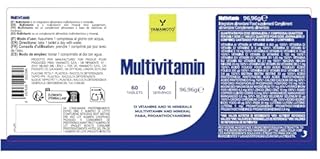 YAMAMOTO Nutrition, Multi VITAMIN 60 Compresse, Integratore Alimentare con Vitamine e Minerali, Multivitaminico e Multi Minerale Completo