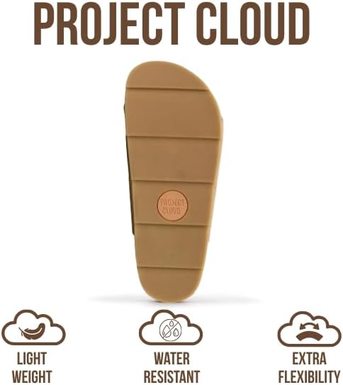 Project Cloud 100% Genuine Leather Platform Sandals Women Footwear-Beach Essentials Summer Wedges with Plush and Soft Insole-Non Slip & Lightweight Wedge Sandals For Women 2026 - Image 5