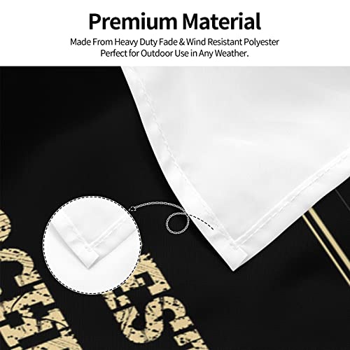 Drapeau Best Biochemist Ever grand format textile couleur 152x244 - 3