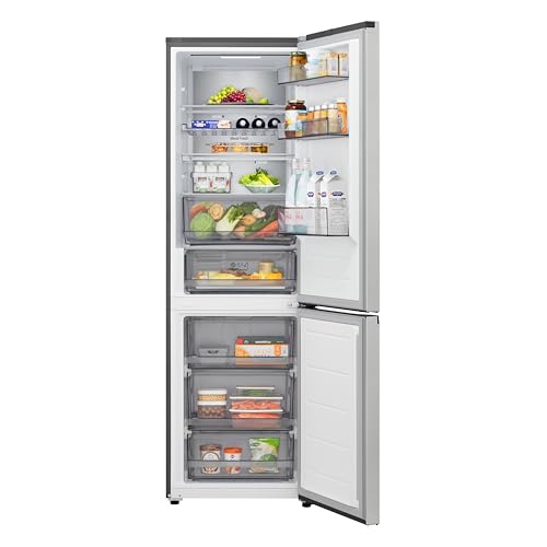 LG GBBS514CPY Fit&Max Vollintegrierbare Kühl-/Gefrierkombination (passgenauer Einbau), 333L, 1860 mm Höhe, Smart Inverter Compressor, DoorCooling+, FRESHConverter+, leise, Silver, Energieklasse C