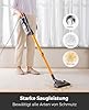 VACTechPro 60KPa/680W/7M Staubsauger, Staubsauger mit Kabel Con 800ML Pattumiera, Stielstaubsauger mit Kabel Con Design a Doppia Maniglia, Vacuum Cleaner per Pavimenti Duri, Orange