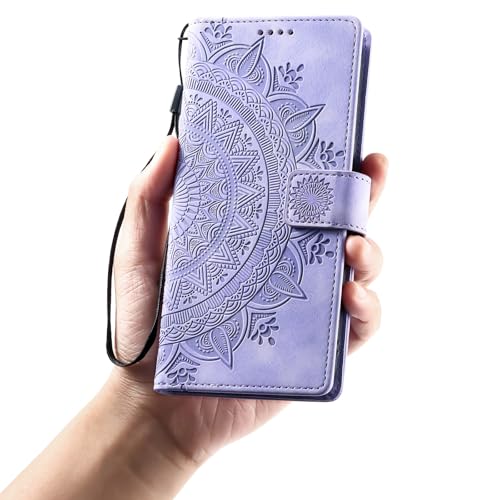 Étui Samsung S23 Ultra antichoc violet protégeant écran et cartes