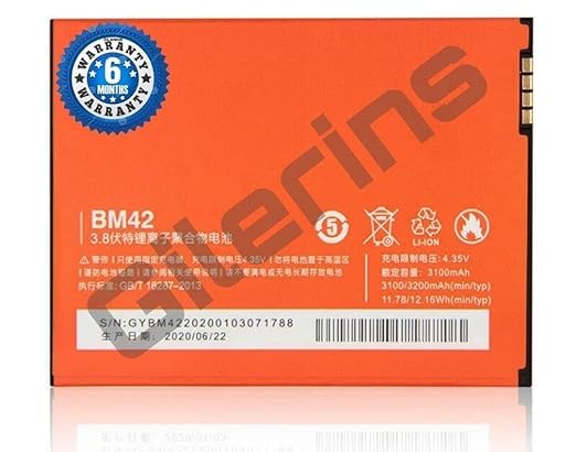 Image of Original BM42 Battery for Redmi Note 3G /4G Note Battery with 6 Month Warranty** (EE116)