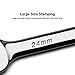 Capri Tools 12 mm Combination Wrench, 12 Point, Metric, Chrome (1-1312)
