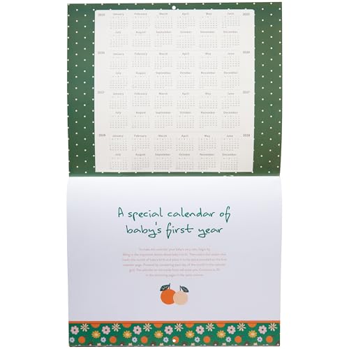 Calendrier de première année bébé cadeau de naissance idéal - 4