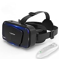 Protección contra la luz azul, comodidad garantizada: Auriculares VR fáciles de configurar y usar. Simplemente abre un juego o video compatible con VR en tu teléfono móvil y colócalo en los auriculares 3D para comenzar tu experiencia VR. La distancia...