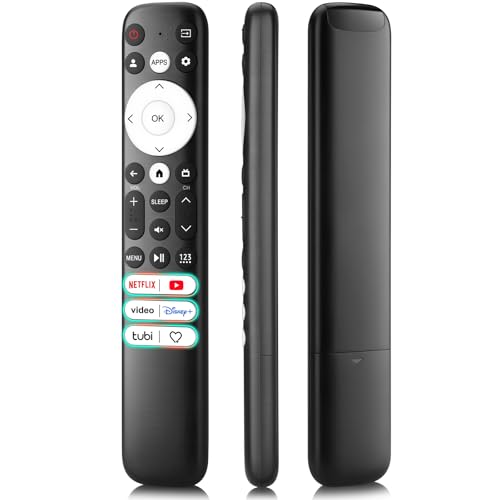 Replacement for Hisense-Google-TV-Remote, Universal for Hisense Mini-LED QLED ULED UHD 4K Google Smart TVs