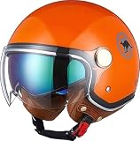 ★【Materiali di alta qualità】: Realizzato con una calotta in ABS leggero e di alta qualità e EPS ad alta densità e ammortizzante, ti protegge e riduce gli infortuni. L'interno ergonomico del casco ammortizza efficacemente le forze esterne.