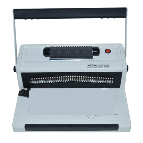 Machine à perforer et relier les documents de bureau avec système électrique anti-fatigue
