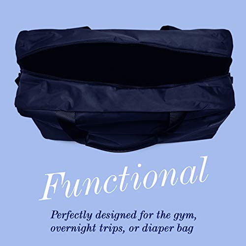 Lipault - City Plume Duffel Bag - Top Handle Shoulder Overnight Travel Weekender Luggage for Women - Navy