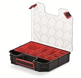 ✅ POLYVALENTE : cette boîte de rangement robuste est idéale pour les ménages, les bricoleurs, les plombiers, les amateurs de bricolage, les électriciens, les inventeurs, les collectionneurs, les professionnels et les artisans. La boîte à vis est parfaite pour la maison, le garage, l'atelier, le garage automobile ou le camping. La boîte à petites pièces est un excellent produit pour les pêcheurs, les horlogers et les mécaniciens