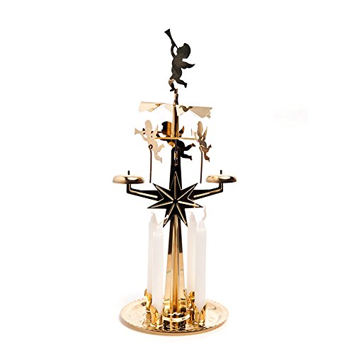 FANMEX - Carrillón de Navidad Original de Suecia - Modelo clásico Dorado