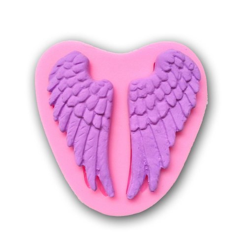 Yunko Silicone Angel Wing Fondant Silicone Sugar Craft Molds DIY Cake Decorating