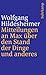 Mitteilungen an Max über den Stand der Dinge und anderes: . (suhrkamp taschenbuch)
