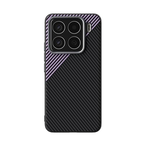 Coque Xiaomi 15 TPU micro-gaufré absorbant les chocs violet