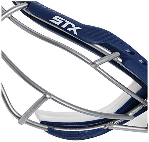 STX Lacrosse Focus-S Goggle, Royal/White - Thumbnail 4