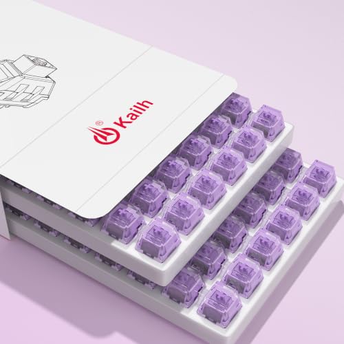 Image of Kailh Box MX Purple Switches for Mechanical Keyboard,5-Pin Tactile /Factory Lubed Switches(72Pcs)