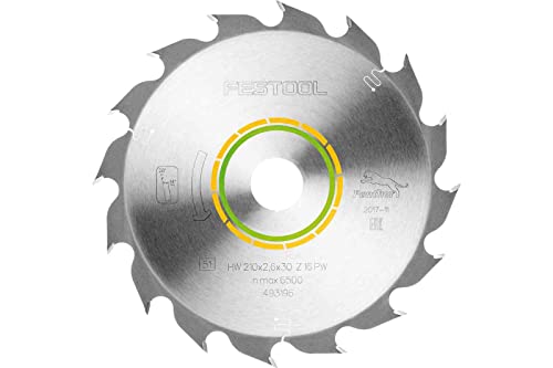 Festool Kreissägeblatt HW 210x2,6x30 PW16 WOOD RIP CUT