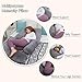 AMCATON 60 Inch Pregnancy Pillow for Sleeping, Extra Large U Shaped Body Pillow, Maternity Pillow for Pregnant Women with Velvet Cover (Dark Grey)